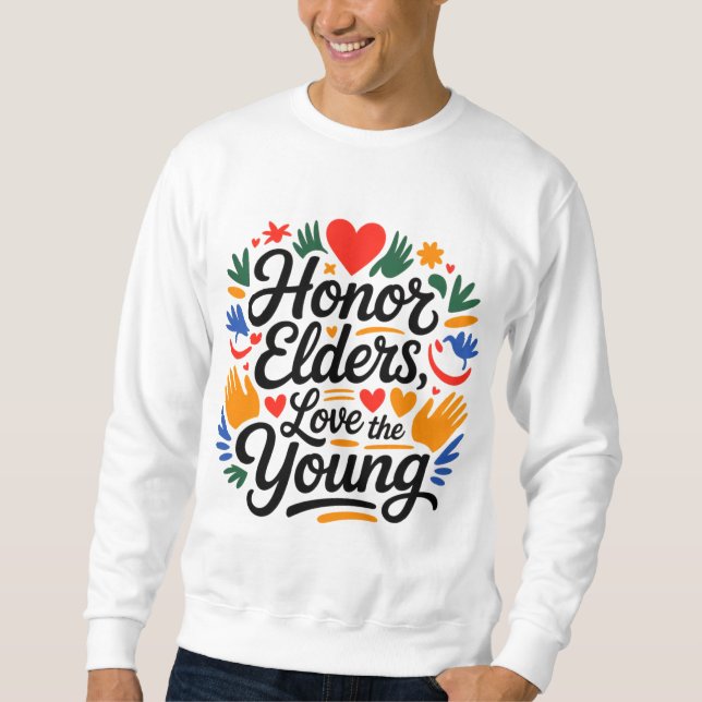 Motivational Hoodie for Men – Do Something Today  Lång Ärmad Tröja (Framsida)