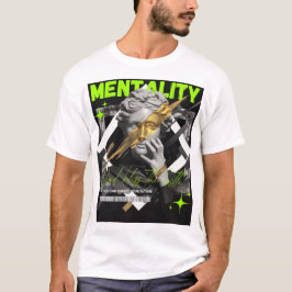Motivational Hustle Mentality Urban Streetwear Des T Shirt