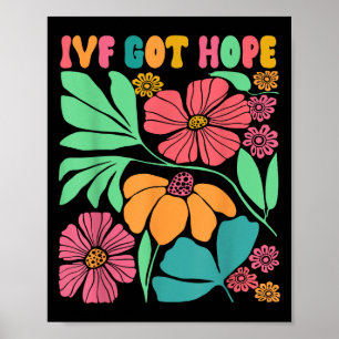 Motivational Inspired Ivf Mamma Wildblomma Ivf Mam Poster