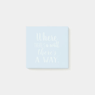 Motivational inspirera post-it block