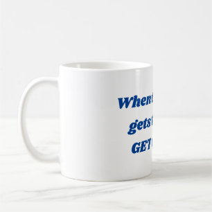 Motivational kaffemugg