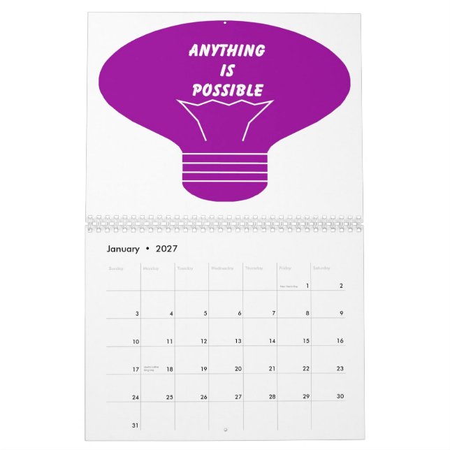 Motivational kalender 2011 (Jan 2027)