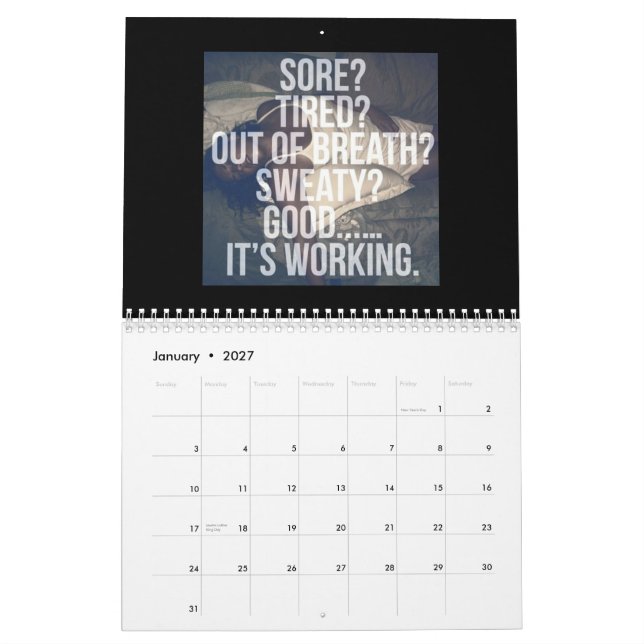Motivational kalender 2014 (Jan 2027)