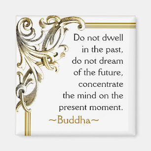 Motivational magnet för Buddha citationstecken~