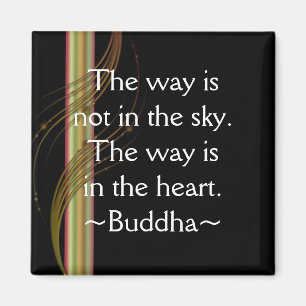 Motivational magnet för Buddha Quotation~