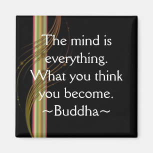 Motivational magnet för Buddha Quotation~