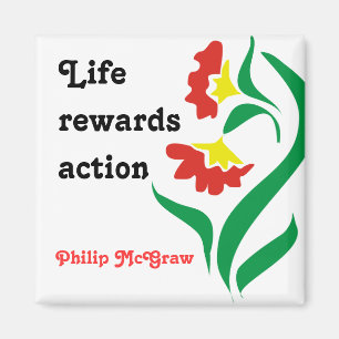 Motivational Magnet-Liv Quotation Magnet