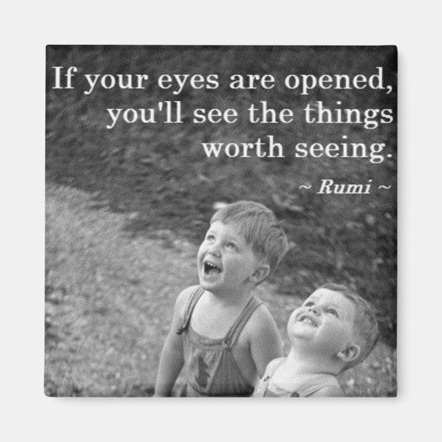 Motivational Magnets: Rumi Magnet (Framsidan)