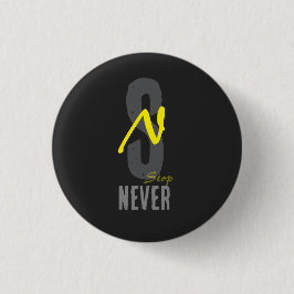 Motivational Minimal Button Pin – Positive Energy Knapp