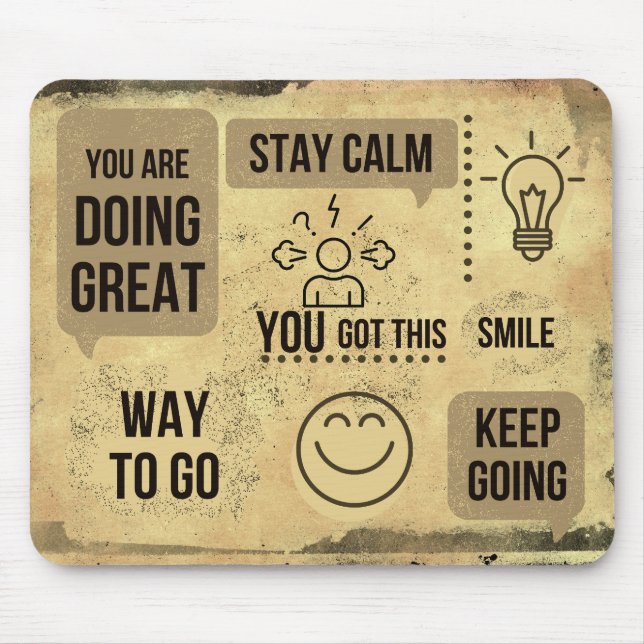 Motivational Mousepad Musmatta (Framsidan)