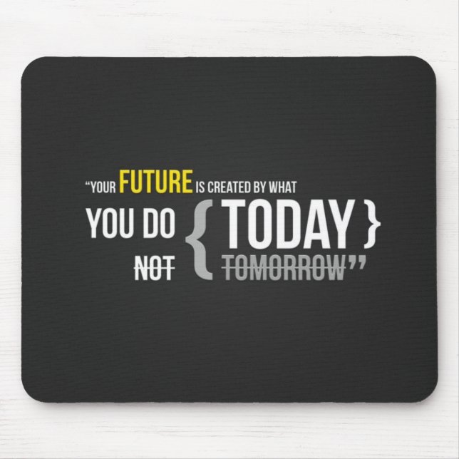 Motivational Mousepad Musmatta (Framsidan)