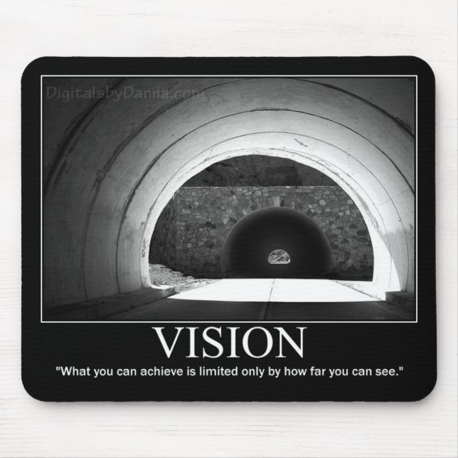 Motivational Mousepad - VISION Musmatta (Framsidan)