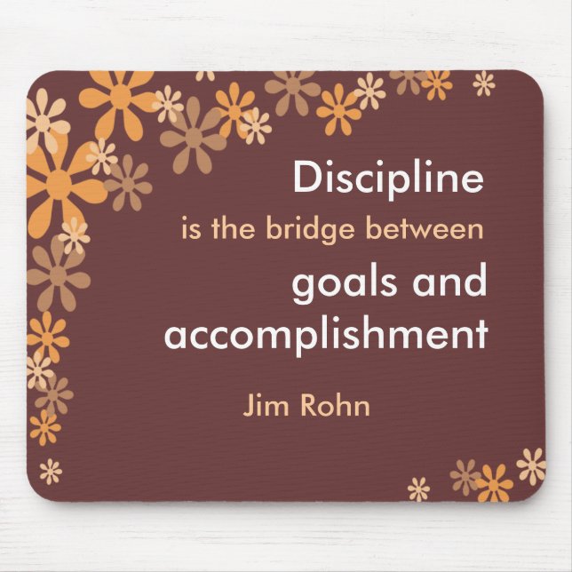 Motivational Mousepads-Mål Quotation Musmatta (Framsidan)