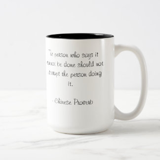 Motivational mugg