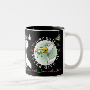 Motivational mugg - gör precis den - aldrig att g