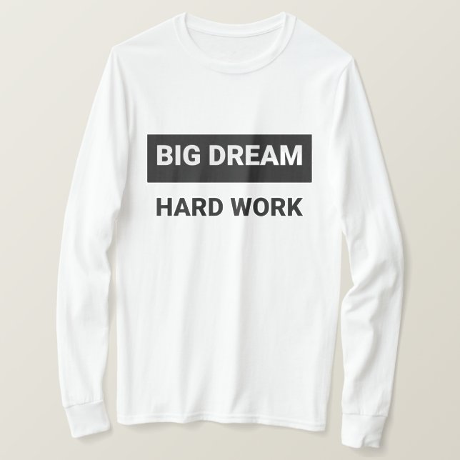 Motivational Neon Stänk T-Shirt (Design framsida)