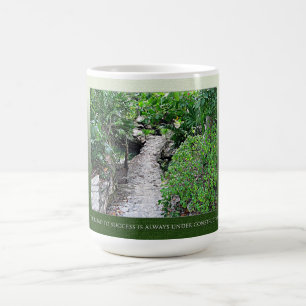 Motivational och inspirera affär kaffemugg
