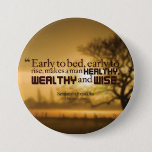 Motivational Ord - Benjamin Franklin Quote Knapp