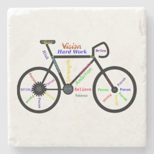 Motivational Ord, Biking, Cycling, Bike Manar Stenunderlägg