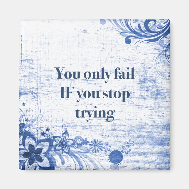 Motivational Ord Citote | Idéer för framgång Magnet (Framsidan)