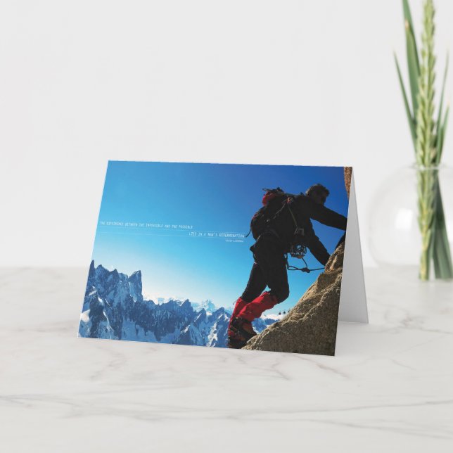 Motivational Ord - Determination Kort (Framsida)