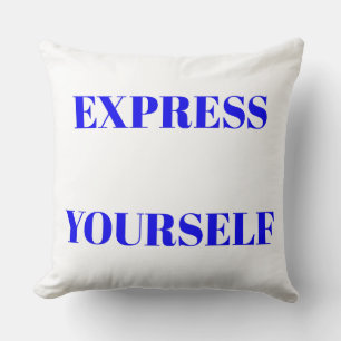 Motivational ord idealisk inspirerande, söt design kudde