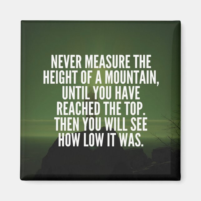 Motivational Ord - Mountain Magnet (Framsidan)