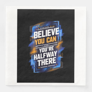 Motivational ord pappersservett