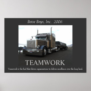 Motivational Peterbilt Poster