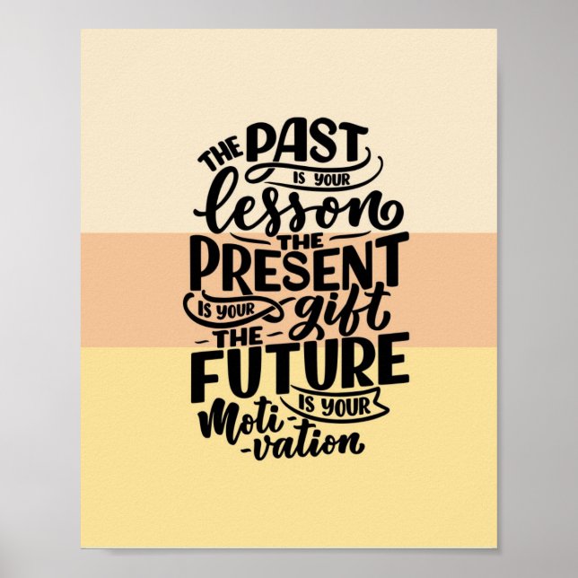 Motivational Print  Poster (Framsidan)