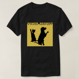 Motivational Pro Chock och Hund Pet T Shirt