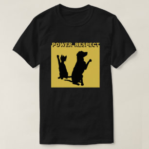 Motivational Pro Chock och Hund Pet T Shirt
