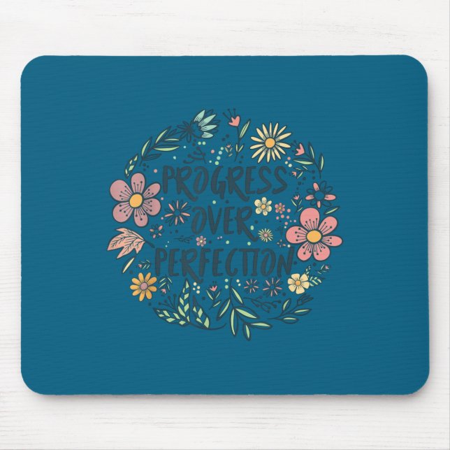 Motivational Progress Over Perfection Back To Scho Musmatta (Framsidan)