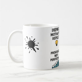 Motivational Quote Coffee Mug – Inspire, Hustle & Kaffemugg