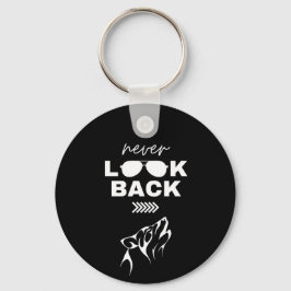 Motivational Quote Metal Keyring Nyckelring