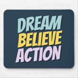 Motivational Quote Mousepad Musmatta