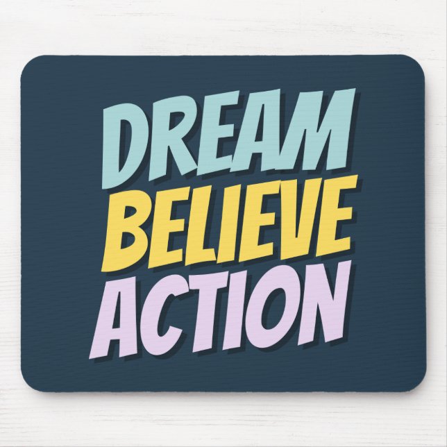Motivational Quote Mousepad  Musmatta (Framsidan)