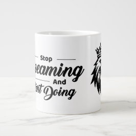  Motivational Quote Mug with Eagle Jumbo Mugg