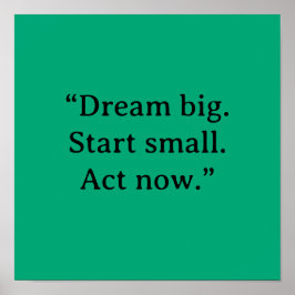 MOTIVATIONAL QUOTE POSTER