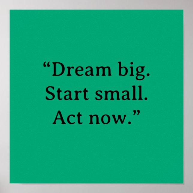 MOTIVATIONAL QUOTE POSTER (Framsidan)