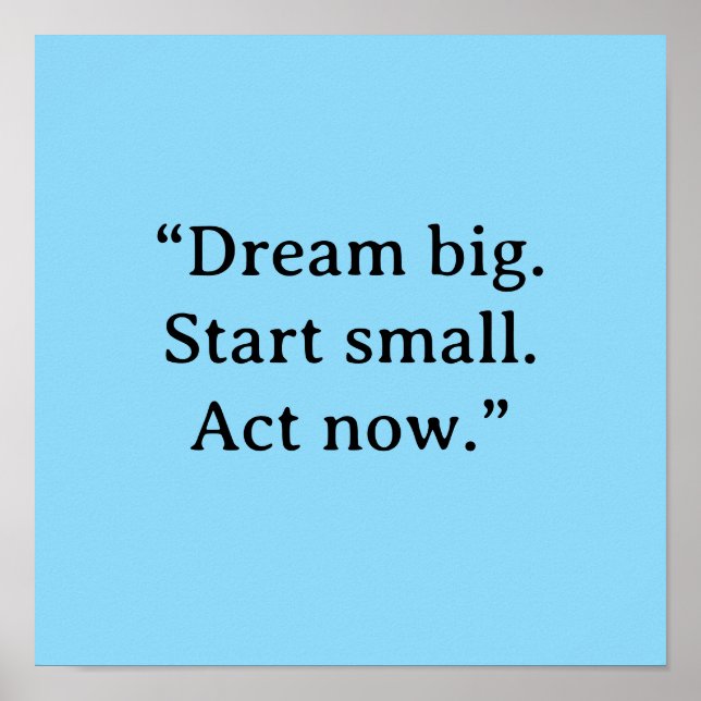 MOTIVATIONAL QUOTE POSTER (Framsidan)