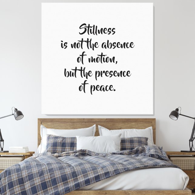 Motivational Quote Stretched Canvas Print (Insitu (sovrum))