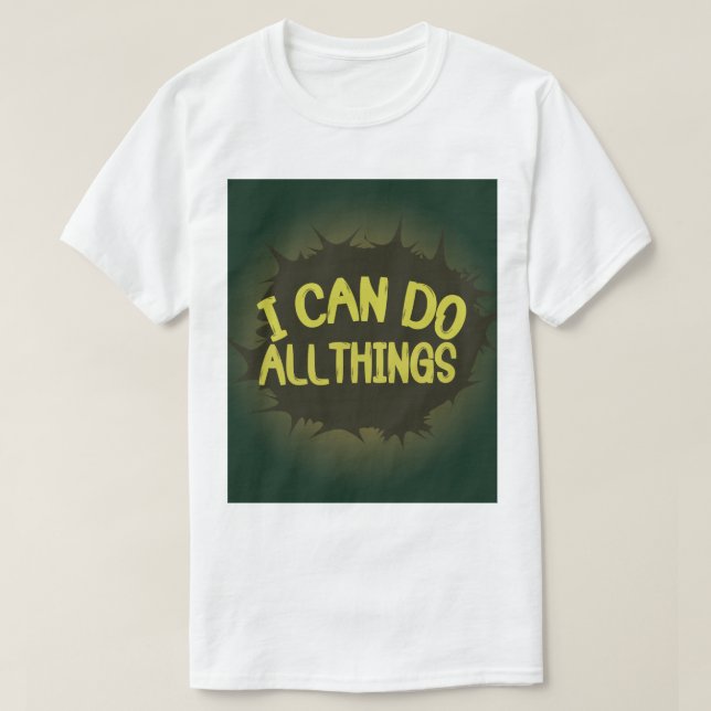 Motivational Quote T-Shirt (Design framsida)