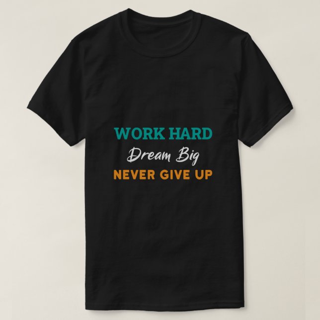 Motivational Quote T Shirts, Hoodies & Long Sleeve Shirt (Design framsida)