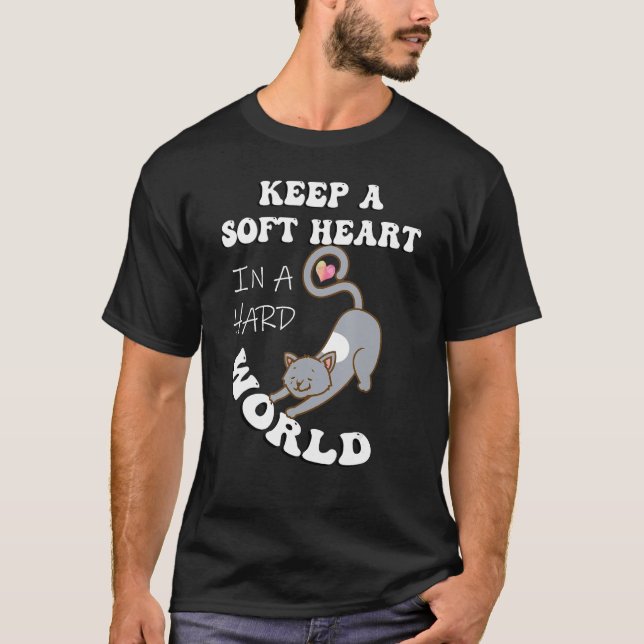 Motivational Quotes   Kitty Yoga Inspirational T Shirt (Framsida)