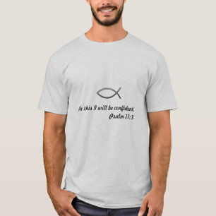 Motivational Scripturemanar T-tröja Tee