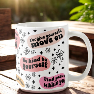 Motivational Self Kärlek Kaffemugg
