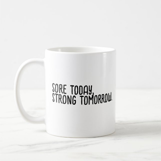 Motivational Slogan Kaffemugg (Vänster)