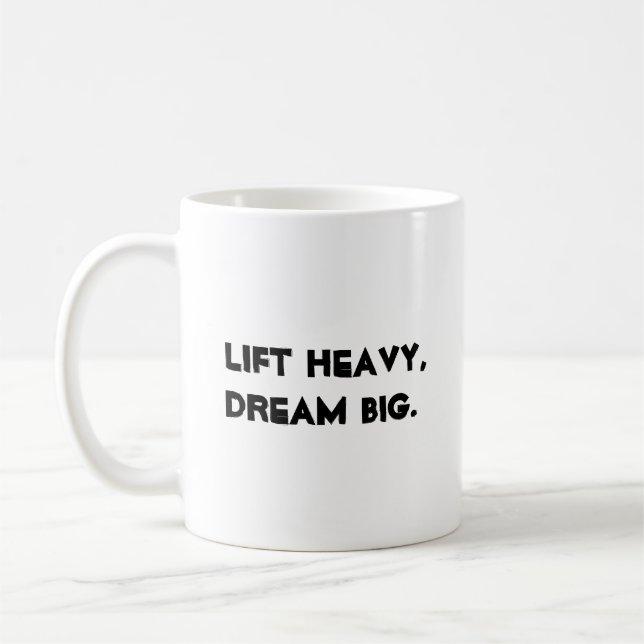 Motivational Slogan Kaffemugg (Vänster)