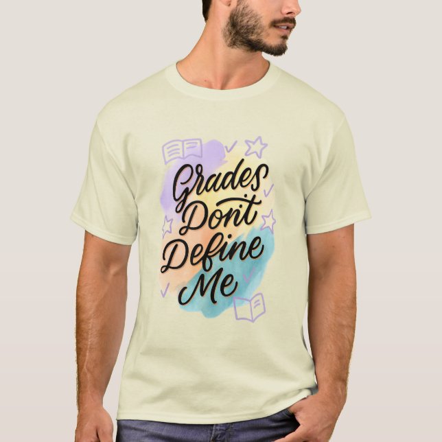 Motivational Student Inspired - Back to school T Shirt (Framsida)